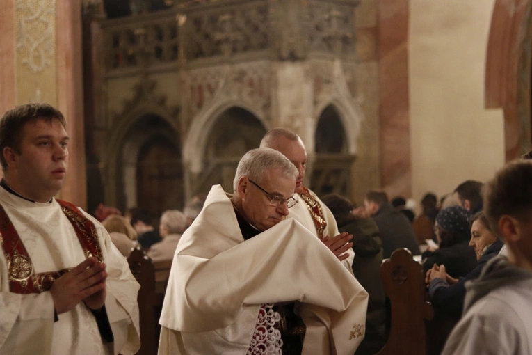 Msza Wieczerzy Pańskiej w katedrze