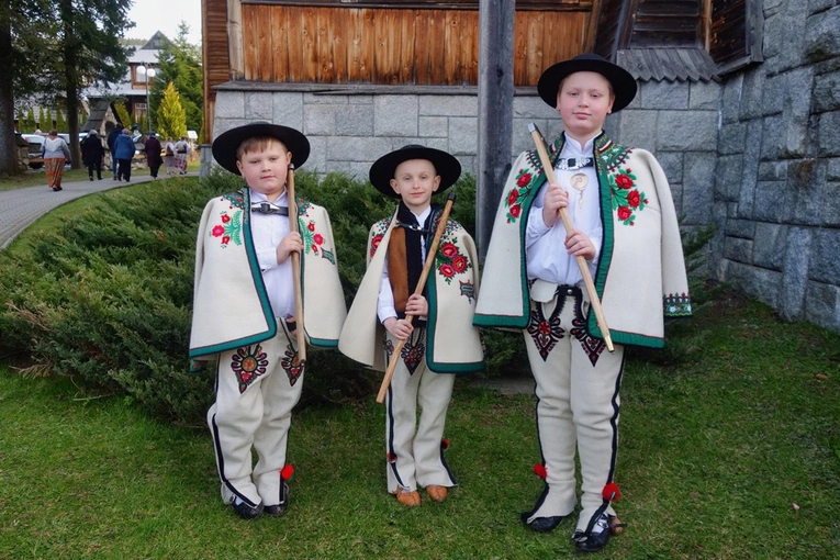 Procesja rezurekcyjna w Kościelisku 