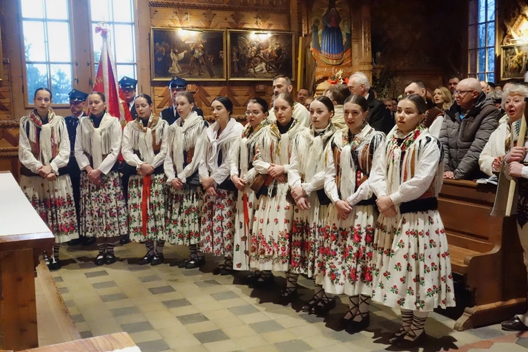 Procesja rezurekcyjna w Kościelisku 