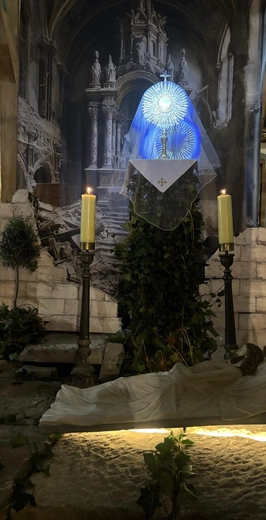 Wyszogród. Grób Pański w parafii pw. Trójcy Świętej