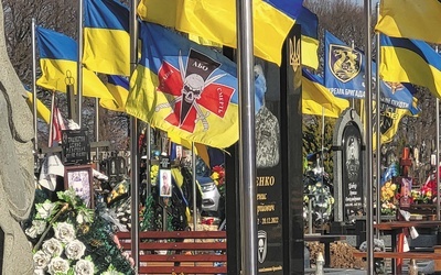 Cmentarz ukraińskich żołnierzy w Browarach.