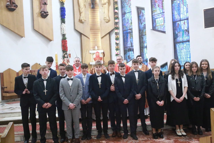 Bierzmowanie w Łososinie Dolnej 2024