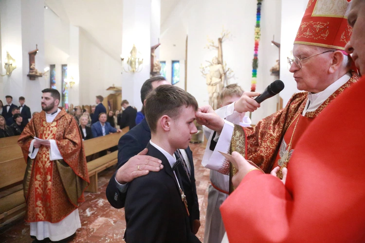Bierzmowanie w Łososinie Dolnej 2024