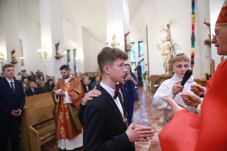 Bierzmowanie w Łososinie Dolnej 2024