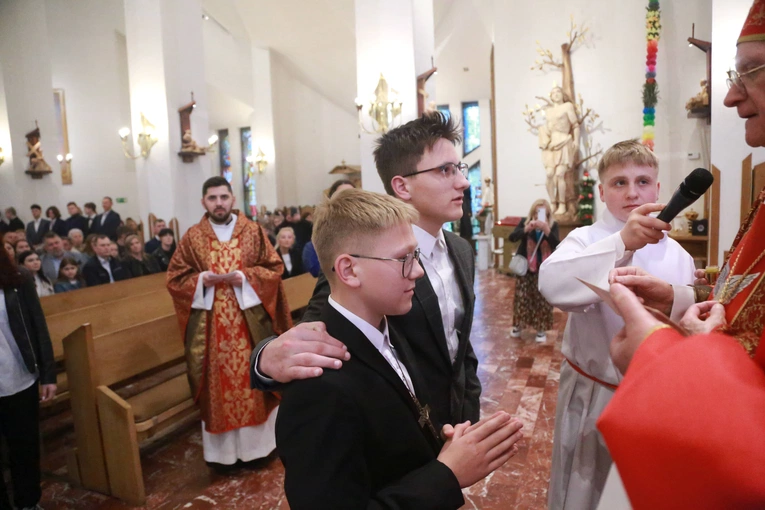 Bierzmowanie w Łososinie Dolnej 2024