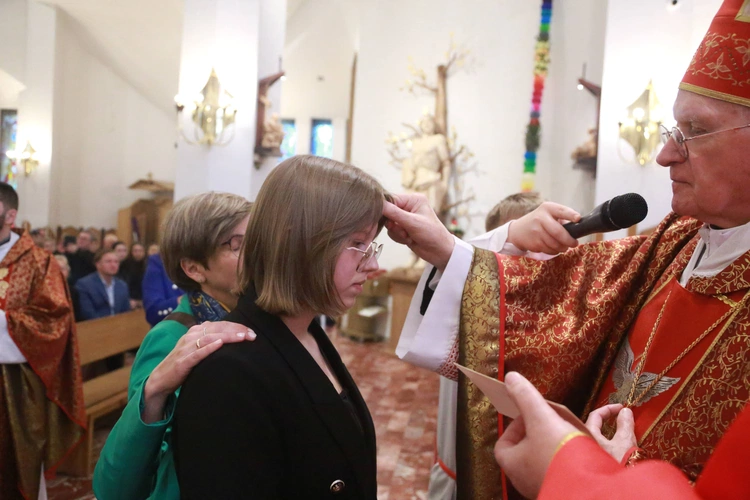 Bierzmowanie w Łososinie Dolnej 2024