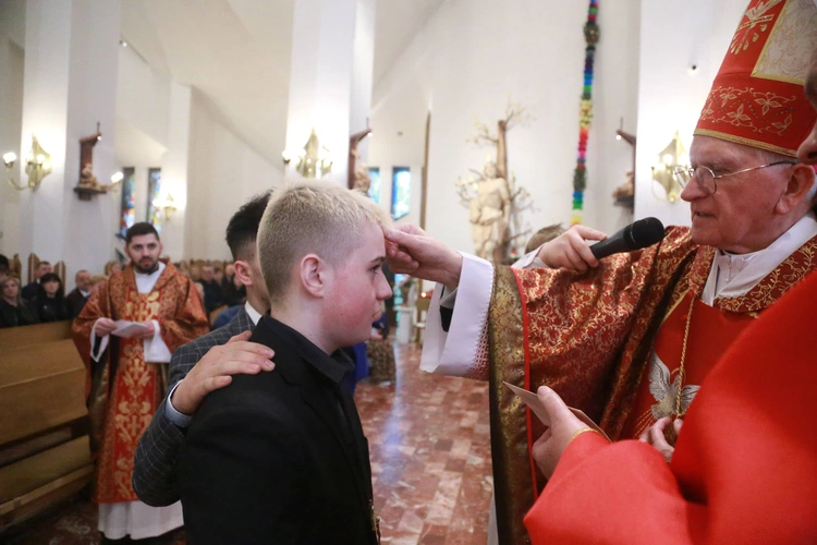 Bierzmowanie w Łososinie Dolnej 2024