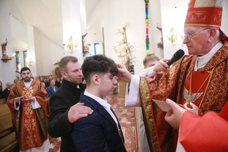 Bierzmowanie w Łososinie Dolnej 2024