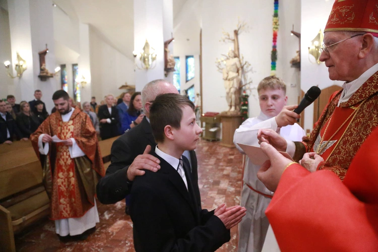 Bierzmowanie w Łososinie Dolnej 2024