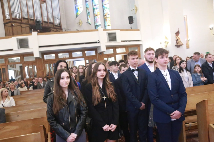 Bierzmowanie w Łososinie Dolnej 2024