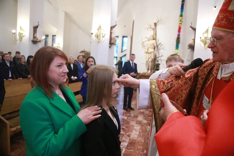 Bierzmowanie w Łososinie Dolnej 2024