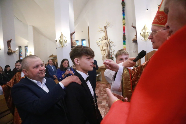 Bierzmowanie w Łososinie Dolnej 2024