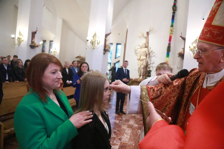 Bierzmowanie w Łososinie Dolnej 2024