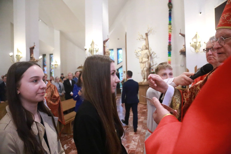 Bierzmowanie w Łososinie Dolnej 2024