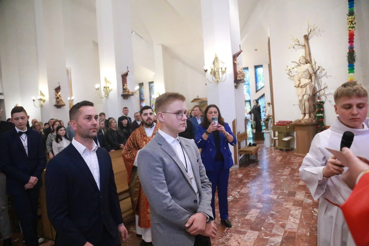 Bierzmowanie w Łososinie Dolnej 2024