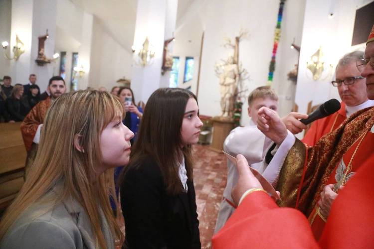 Bierzmowanie w Łososinie Dolnej 2024