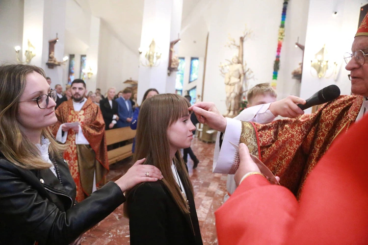 Bierzmowanie w Łososinie Dolnej 2024