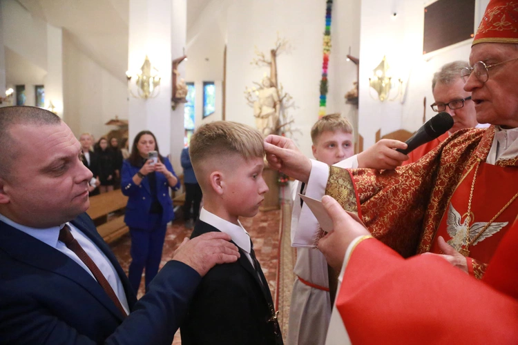 Bierzmowanie w Łososinie Dolnej 2024