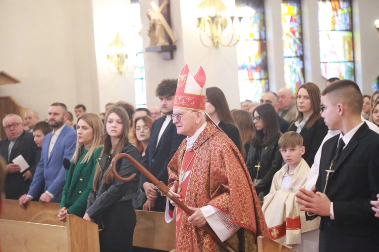 Bierzmowanie w Łososinie Dolnej 2024