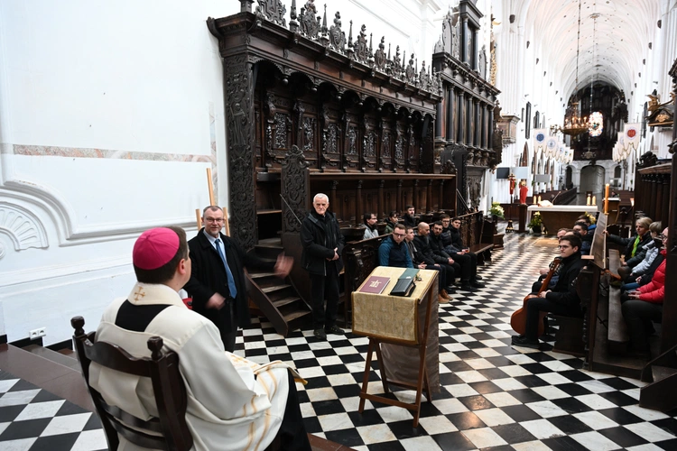 Seminarzyści Redemptoris Mater w Oliwie