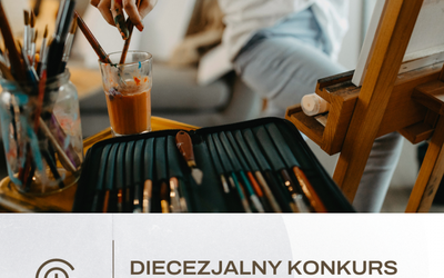 Diecezjalny konkurs plastyczny "Ja jestem z wami"