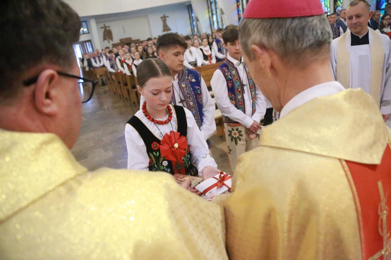 Bierzmowanie w Krościenku 2024