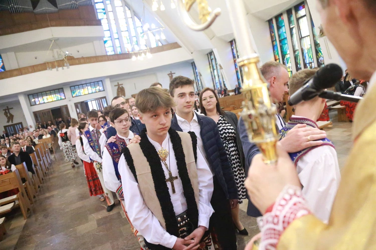 Bierzmowanie w Krościenku 2024