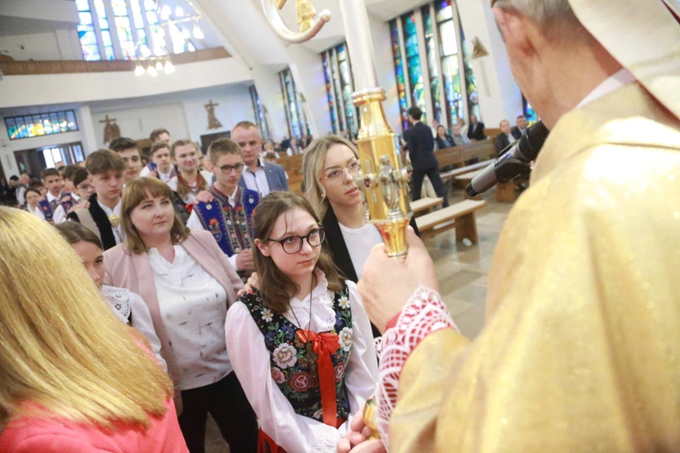 Bierzmowanie w Krościenku 2024