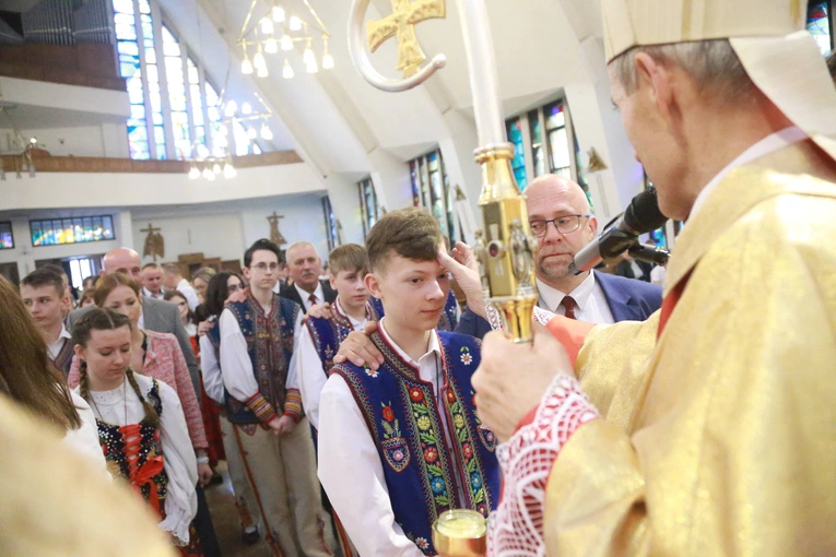 Bierzmowanie w Krościenku 2024