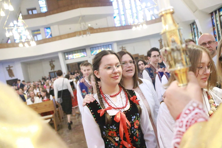 Bierzmowanie w Krościenku 2024