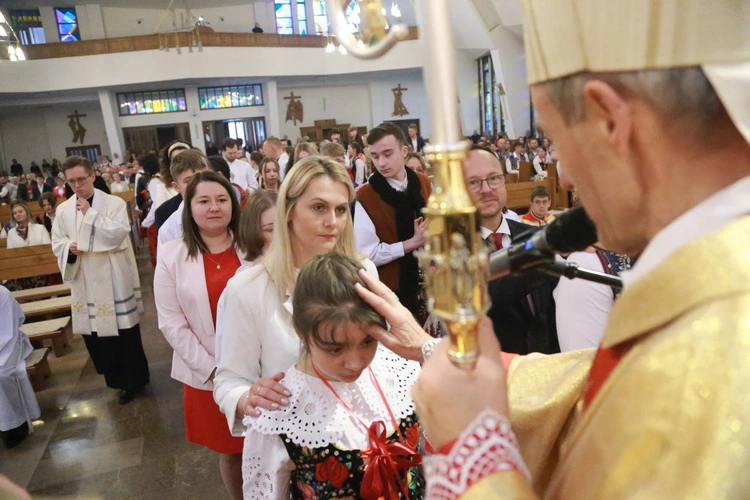 Bierzmowanie w Krościenku 2024