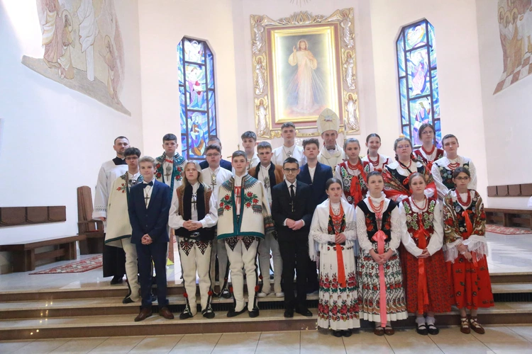 Bierzmowanie w Tylmanowej