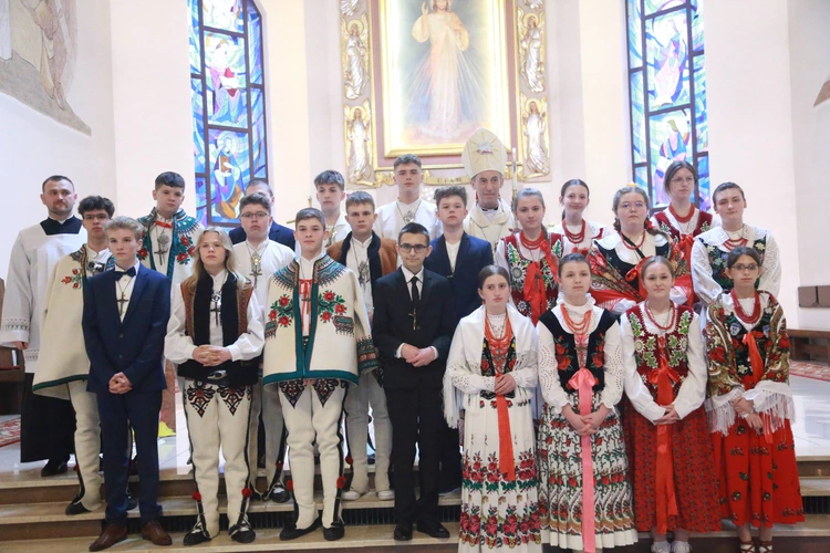 Bierzmowanie w Tylmanowej