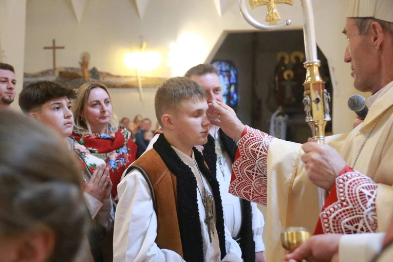 Bierzmowanie w Tylmanowej