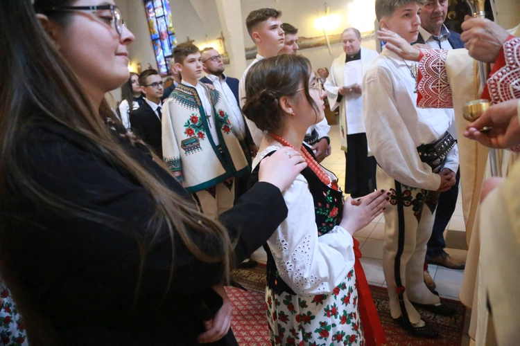 Bierzmowanie w Tylmanowej