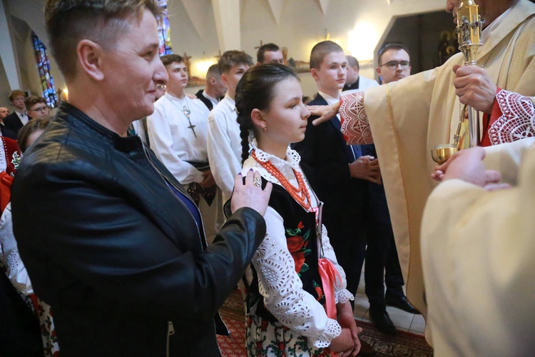 Bierzmowanie w Tylmanowej