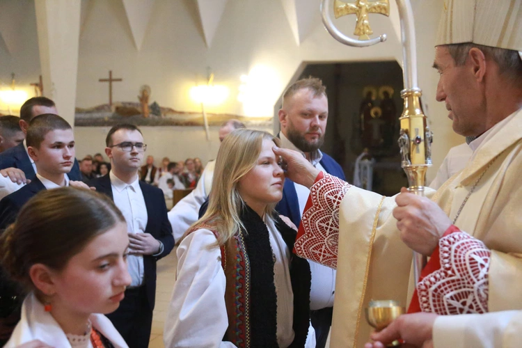 Bierzmowanie w Tylmanowej