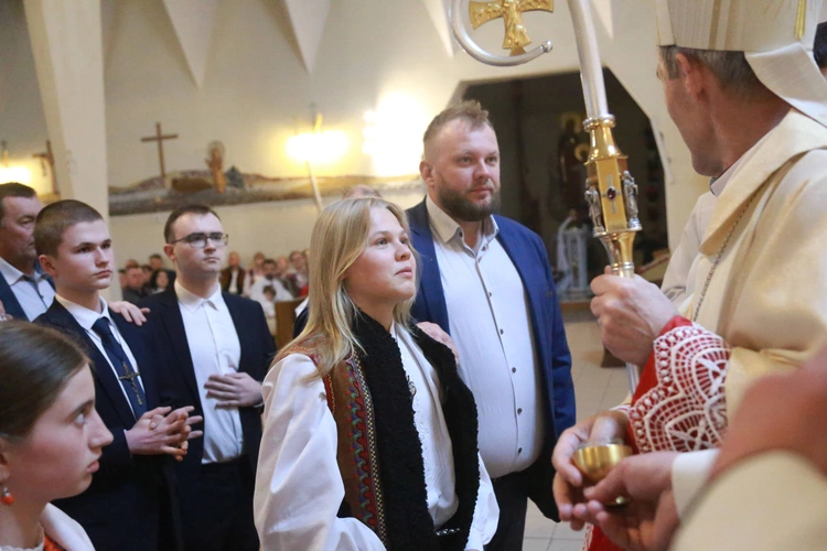 Bierzmowanie w Tylmanowej