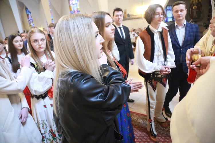 Bierzmowanie w Tylmanowej