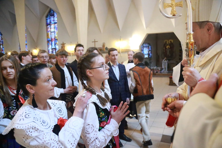 Bierzmowanie w Tylmanowej