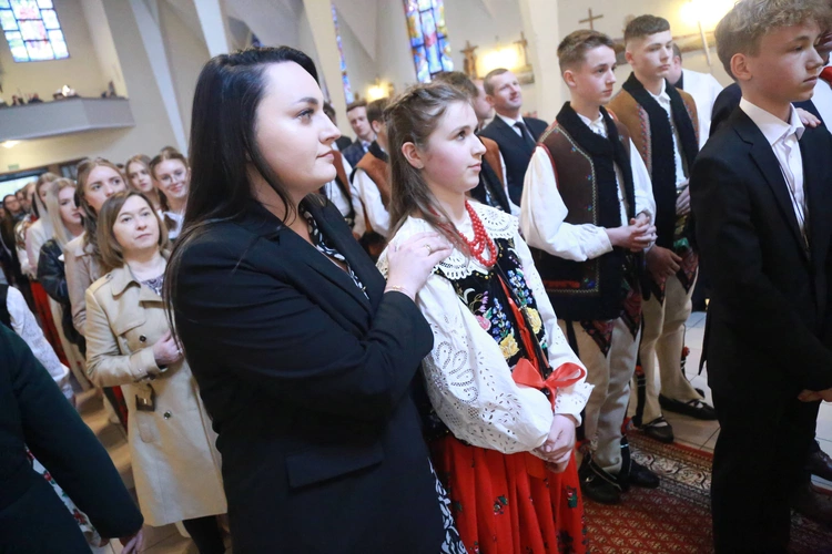 Bierzmowanie w Tylmanowej