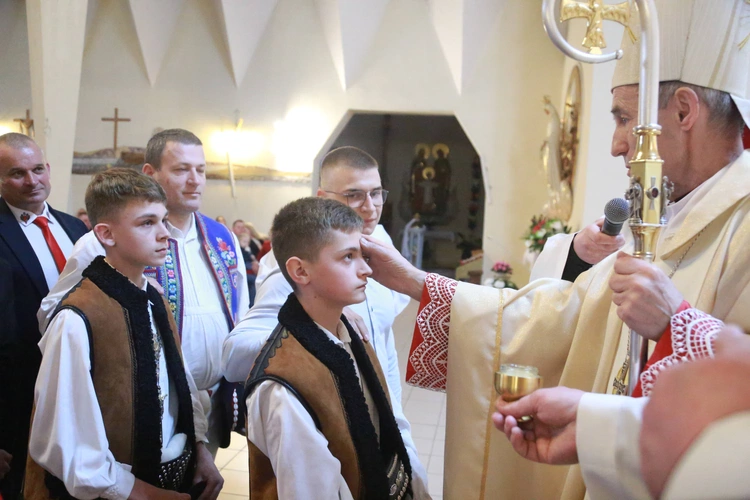 Bierzmowanie w Tylmanowej