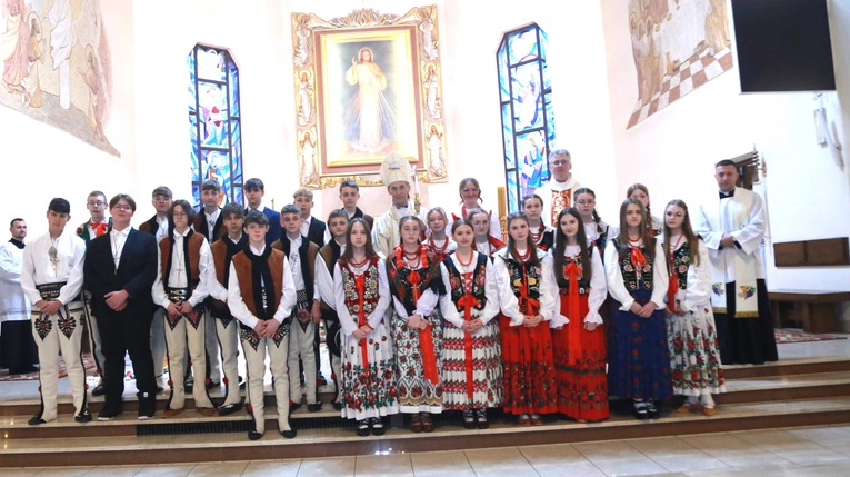 Bierzmowanie w Tylmanowej