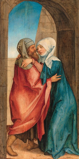 Spotkanie przy Złotej Bramie – obraz autorstwa Hansa von Kulmbacha przedstawiający życie Joachima i Anny, rodziców Marii. 
