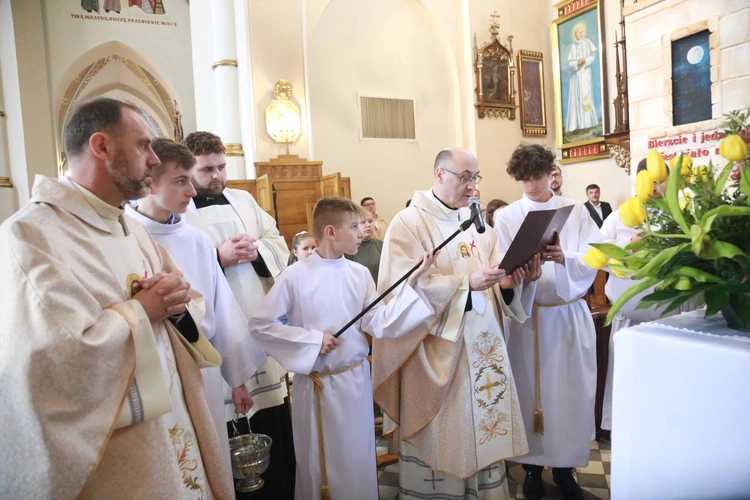 Obraz Jezusa Miłosiernego w Jadownikach