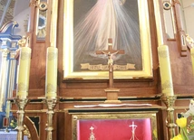 Obraz Jezusa Miłosiernego w Jadownikach