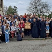 Uczestnicy koziańskiego jubileuszu.