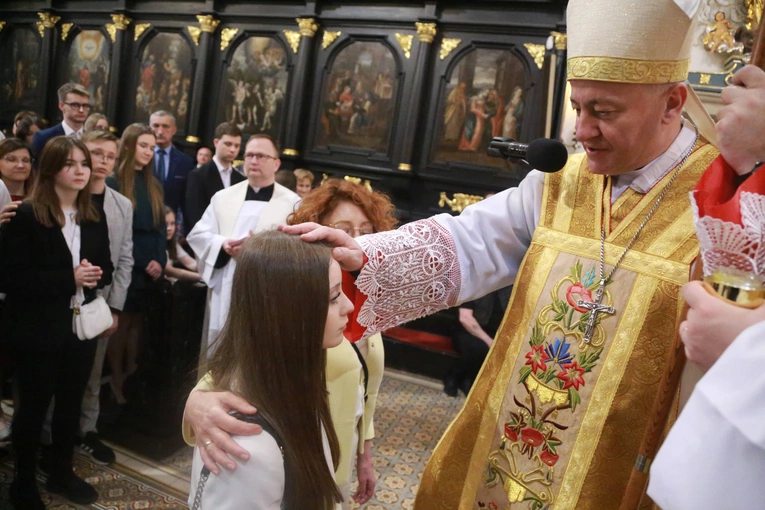 Bierzmowanie w par. św. Mikołaja w Bochni 2024