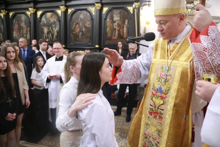 Bierzmowanie w par. św. Mikołaja w Bochni 2024