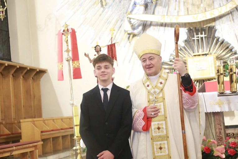 Bierzmowanie w parafii pw. św. Jana Nepomucena w Bochni